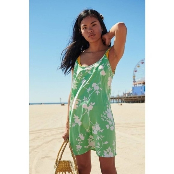 Urban Outfitters Dresses & Skirts - URBAN Outfitters Maya Slip Dress Tie Shoulder